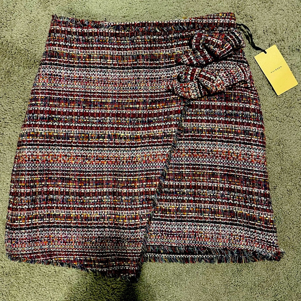 Woven Colorful Halogen Skirt